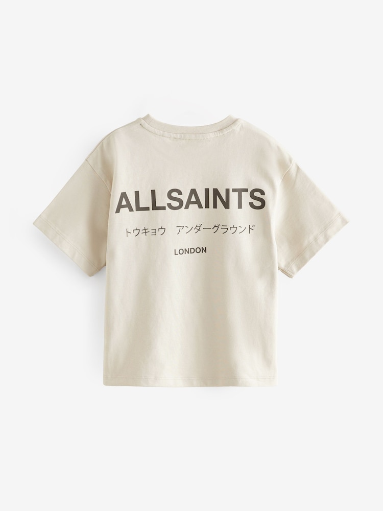 neutre - T-shirt SmallSaints Oversize Underground Col rond 100% coton - Image 5 of 7