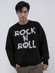 Religion Black Rock N Roll Knit Jumper - Image 1 of 5