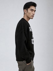 Religion Black Rock N Roll Knit Jumper - Image 2 of 5