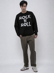 Religion Black Rock N Roll Knit Jumper - Image 4 of 5