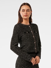 Forever New Anais Tweed Co-ord pletena jopa - Slika 4 iz 5
