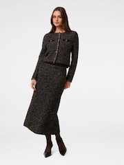 Forever New Anais Tweed Co-ord pletena jopa - Slika 5 iz 5