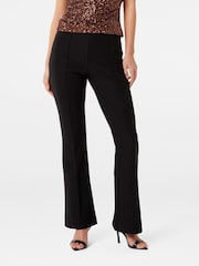 Forever New Black Aubrey Flare Trousers - Image 1 of 5