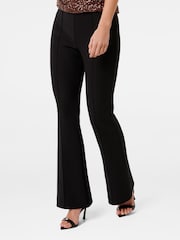 Forever New Black Aubrey Flare Trousers - Image 4 of 5