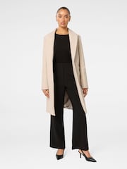 Forever New Natural Petite Bonnie Longline Coatigan - Image 1 of 5