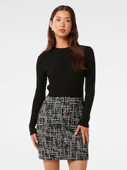 Forever New Gina Bouclé-Strick-Minikleid - Bild 1 von 5