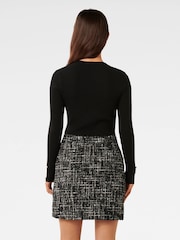 Forever New Gina Bouclé-Strick-Minikleid - Bild 2 von 5