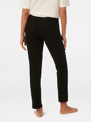 Forever New Black Fran Straight Leg Cropped Jeans - Image 2 of 5