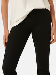 Forever New Black Fran Straight Leg Cropped Jeans - Image 3 of 5
