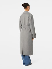 Forever New Grey Petite Carter Felled Seam Coat - Image 2 of 5