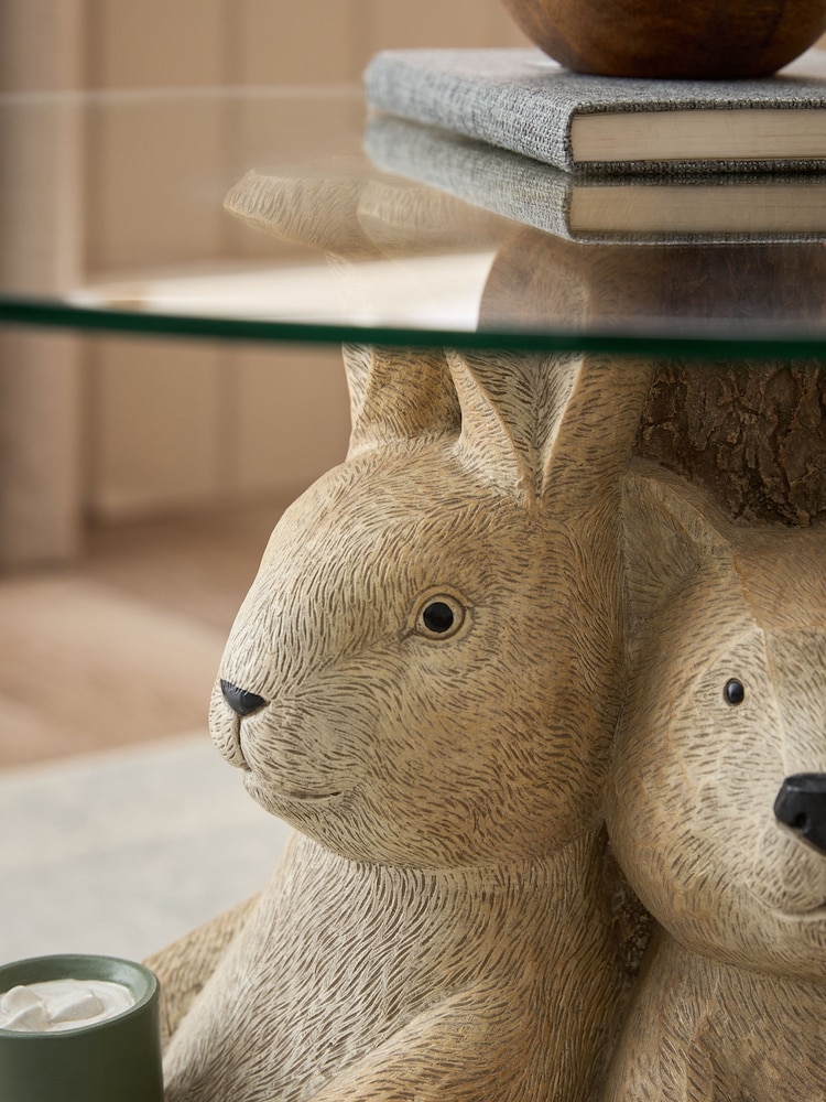 Natural Animals Picnic Resin Coffee Table - Image 2 of 5