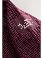 Plum Purple Utility Zip Neck Knitted Jumper (3-16yrs) - Image 2 of 19