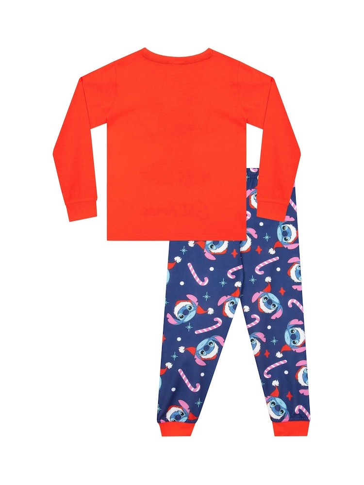 Character Red Stitch Christmas Pyjamas - Image 2 of 6 Character Red Stitch Christmas Pyjamas - Image 2 of 6