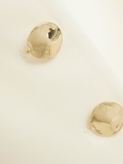 River Island Cream Square Neck Waistcoat - Image 6 of 6