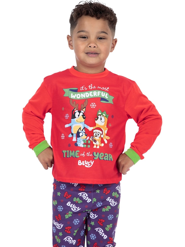 Character Bluey And Bingo Christmas Pyjamas - Image 11 of 11