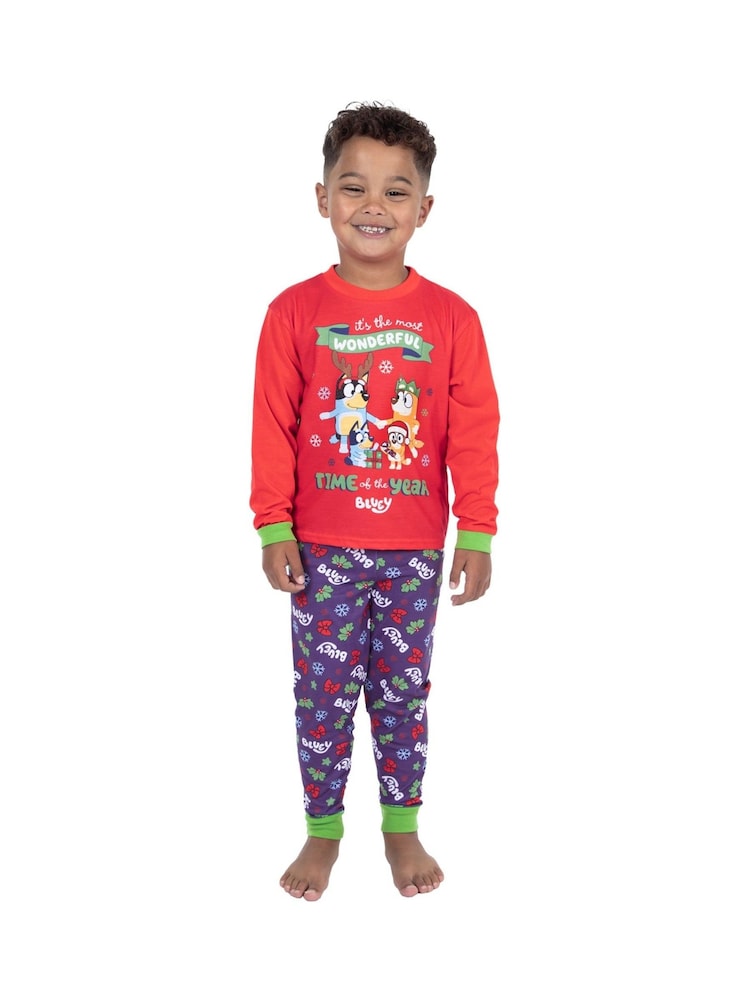 Character Bluey And Bingo Christmas Pyjamas - Image 7 of 11