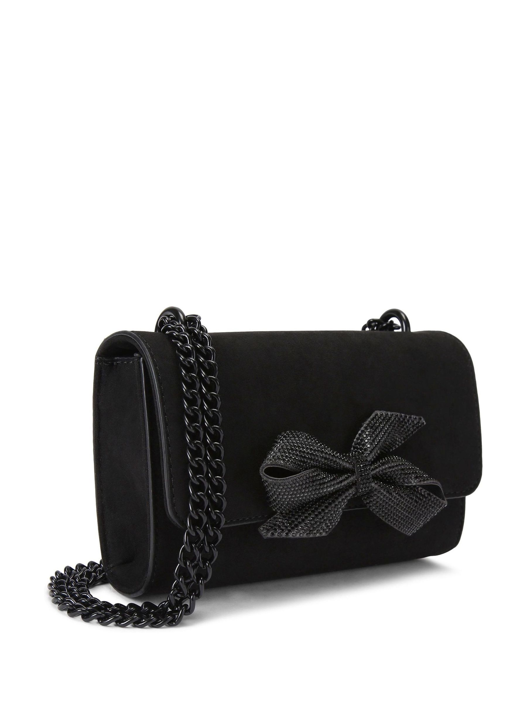Buy KG Kurt Geiger Black Adore Clutch Bag from Next USA