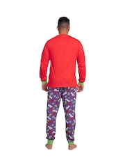 Character Bluey And Bingo Christmas 100% Cotton Pyjamas - Image 2 of 11