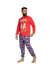 Character Bluey And Bingo Christmas 100% Cotton Pyjamas - Image 5 of 11
