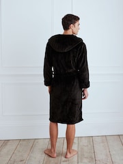 Negro - Bata de polar de Chelsea Peers - Imagen 2 de 5