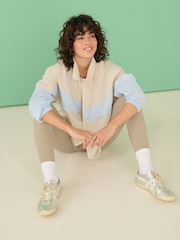 Azul/crudo - Colourblock Windbreaker Running Jacket - Imagen 1 de 8