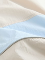 Azul/crudo - Colourblock Windbreaker Running Jacket - Imagen 7 de 8