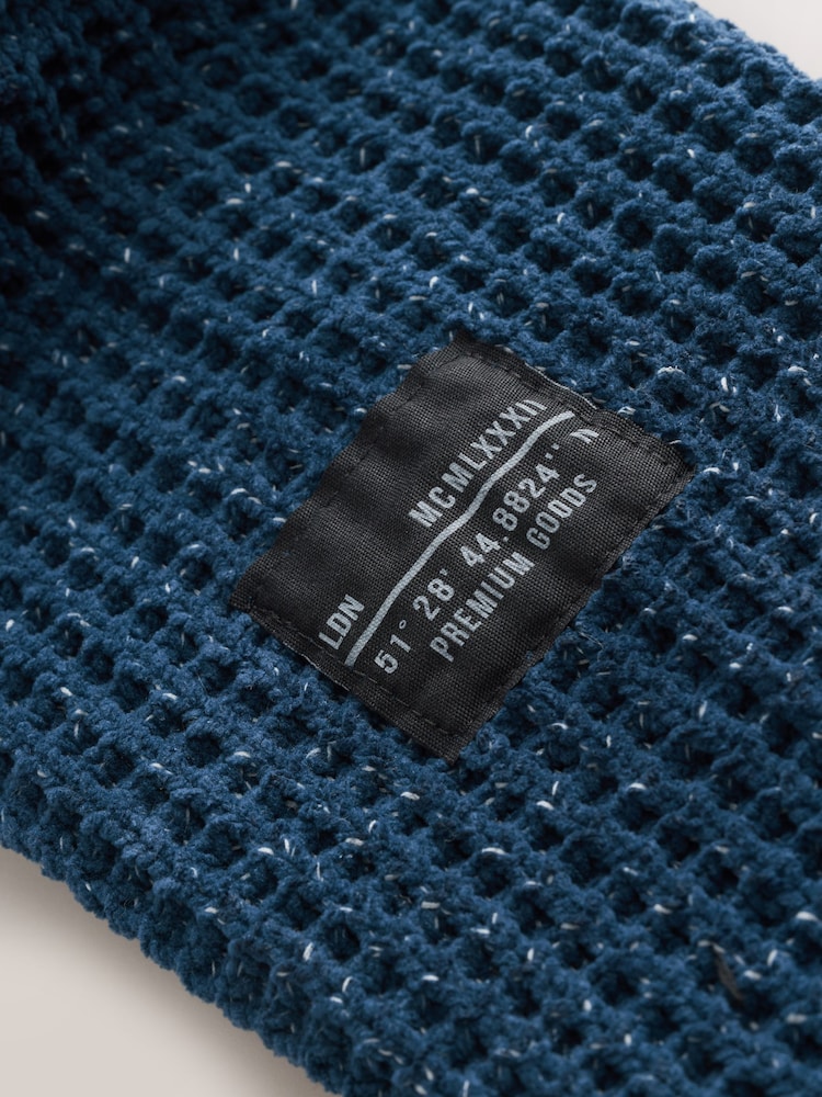 Indigo Blue Utility Knitted Crew Neck Jumper (3-16yrs) - Image 9 of 9