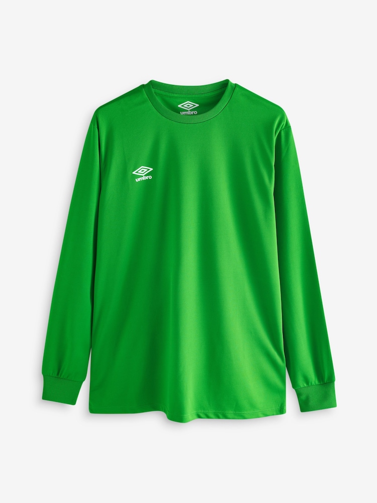 Umbro Green Club Long Sleeves Jersey - Image 1 of 1 Umbro Green Club Long Sleeves Jersey - Image 1 of 1