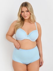 Yours Curve Grey Cotton Padded Bras 2 Pack - Image 3 of 8