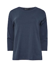 M&Co Stripe & Animal Print Crew Neck Tops 3 Pack - Image 8 of 9