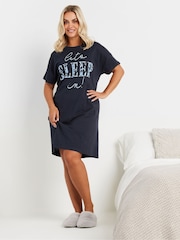 Yours Curve Lets Sleep T-Shirts 2 Pack - Imagen 2 de 8