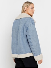 Long Tall Sally Denim e Long Tall Borg Jacket - Imagem 3 de 5