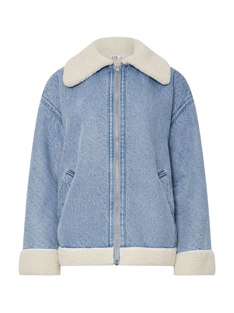 Long Tall Sally Denim e Long Tall Borg Jacket - Imagem 5 de 5