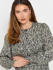 Long Tall Sally Grey Yoke Button Shirt - Image 4 of 5