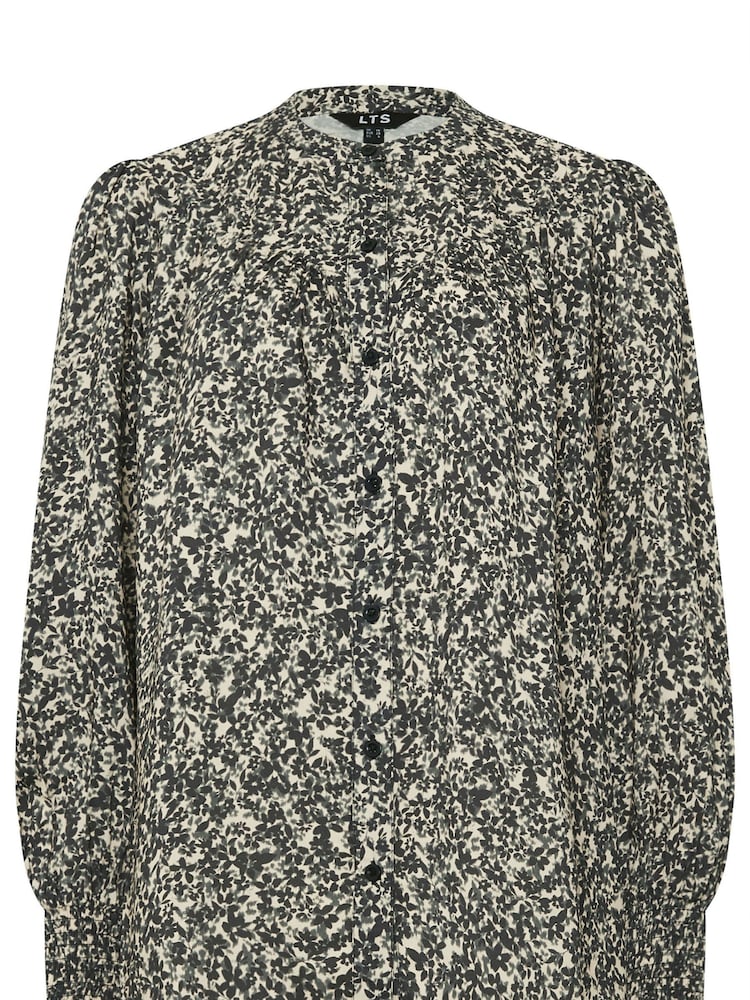Long Tall Sally Grey Yoke Button Shirt - Image 5 of 5