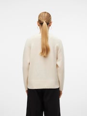 VERO MODA Cream V-Neck Button Through Cardigan - Image 2 of 5
