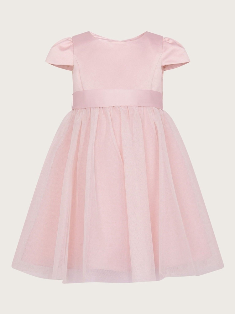 Monsoon Pink Baby Tulle Bridesmaid Dress - Image 1 of 1