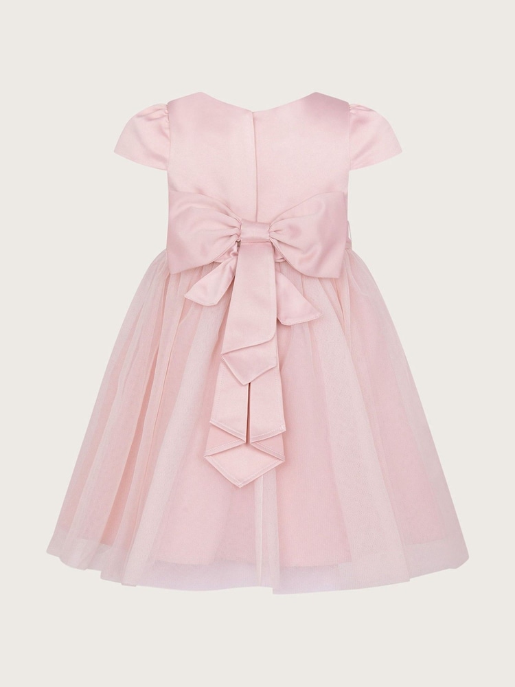 Monsoon Pink Baby Tulle Bridesmaid Dress - Image 2 of 3