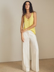 Reiss Lemon Branden Atelier Scoop-Neck Vest - Image 3 of 5