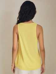 Reiss Lemon Branden Atelier Scoop-Neck Vest - Image 4 of 5
