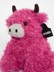 Pink Hamish The Highland Cow Doorstop - Image 5 of 5