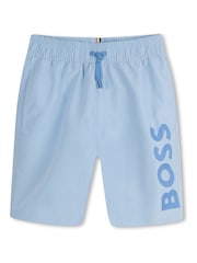 BOSS Vertical Logo Swin Shorts - Изображение 1 из 2