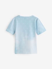 BOSS Blue 100% Cotton Short Sleeve Graphic T-Shirt - Image 2 of 5