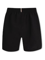 BOSS Black Vertical Logo Swim Shorts - Image 2 of 2