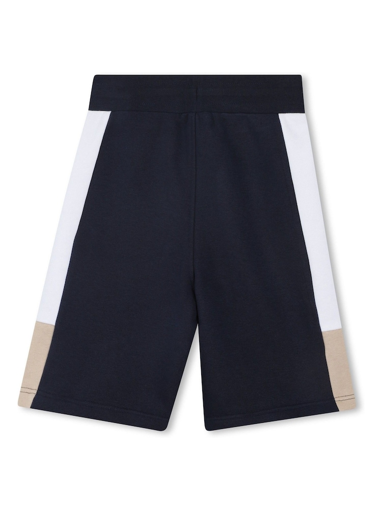 BOSS Colourblock Panel Logo Jersey Shorts - Bild 2 von 2 BOSS Colourblock Panel Logo Jersey Shorts - Bild 2 von 2