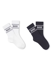 Boss Socken mit Logo, 2er-Pack - Bild 1 von 3