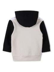 BOSS Natural Logo Baby Zip Up Hoodie And Joggers Set - Image 5 of 6