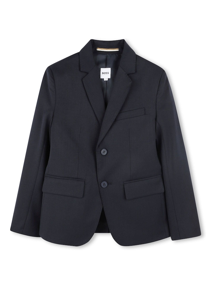 BOSS Blue Occasion Suit Jacket - Image 2 of 4