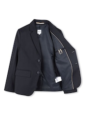 BOSS Blue Occasion Suit Jacket - Image 4 of 4