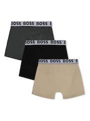 Boss Boxershorts mit Logo, 3er-Pack - Bild 2 von 8